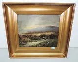Moorlandschaft by England, 2.Hälfte 19.Jh., oil on canvas, offered Jun 2018