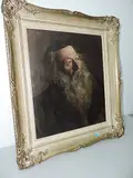 zugeschrieben Bildnis eines Rabbiners by Yehudo Epstein, oil on canvas, offered Jun 2018