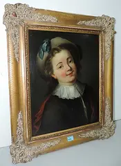 Nachfolger d by Alexis Grimou, oil on panel, sold Jun 2018