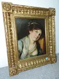Kopie Junges Mädchen by Jean-Baptiste Greuze, oil on canvas, sold Jun 2018