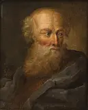 Kopf eines Apolstels by Cornelis Schut, 1643, oil on canvas, sold Jun 2018