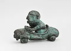 Serious Driver by Dean Bowen, 1995, bronze, offered Jun 2018
