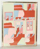 Mann mit Hut by Tom Bunk, 1972, tempera, offered Jun 2018