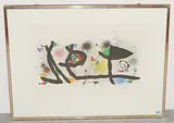 Sculptures by Joan Miró, 1974, color lithograph, sold Jun 2018