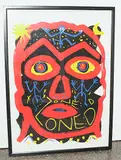 Zone D by A. R. Penck, color screenprint, sold Jun 2018