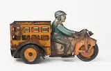 USA, 1930er Jahre by Marx-Liefermotorrad "Speed Boy Delivery", lithograph, offered Jun 2018