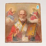 Ukraine, um 1800 by Hl. Nikolaus, tempera, sold Jun 2018