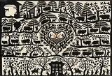 Alpaufzug, um 1925/30 by Louis David Saugy, collage, offered Jun 2018