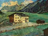 Horlauben, Davos", 1938 by Carl Maximilian Cromer, oil on canvas, offered Jun 2018