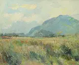Im St. Galler Rheintal by Charles Hug, oil on canvas, offered Jun 2018
