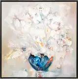 Wild Flowers by Peter Eller, 2008, oil on canvas, sold Jun 2023