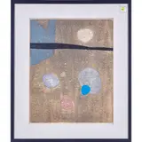 A Floating Weed by Hideo Hagiwara, 1965, woodblock print, sold Jun 2023
