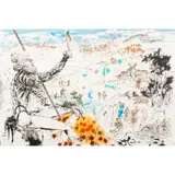 Untitled by Salvador Dalí, lithograph in colors, sold Jul 2023