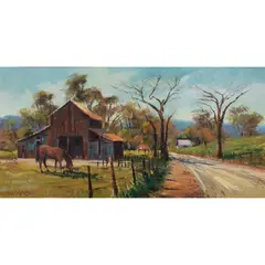 Untitled by Ben Abril, oil on canvas, sold Jul 2023