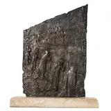 Untitled by Salvador Dalí, bronze sculpture with marble base, sold Jul 2023