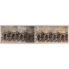 Sisters by William Wegman, 1990, lithograph printed on two sheets, sold Jul 2023