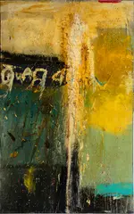 Untitled by Michael Gorman, 2002, oil on canvas, sold Jul 2023