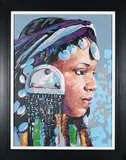 Portrait of a Woman in Profile by Wakaba Mutheki, oil on canvas, sold May 2025