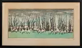 Barbados Children by Emilio Sánchez Font, Lithograph in Colors, sold Jan 2025