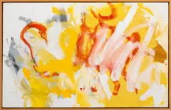 Abstract Composition by Robert O'Meara, Oil on Canvas, sold Jan 2025