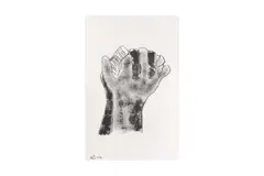 Untitled by Alvaro Barrington, ink, offered Feb 2023