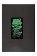 Untitled by Ken Okiishi, mixed media, offered Feb 2023