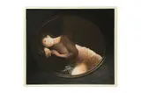 Japanese mezzotint print on paper by Takahashi Ushio, engraving, offered Feb 2023