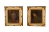 Untitled by Julius Hamel, Oil on board, offered Jan 2023