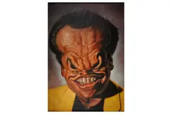Jack nicholson by Sebastian Krüger, Acrylic dated to, offered Jan 2023