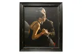 Untitled by Fabian Perez, giclee on canvas, offered Jan 2023