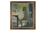 Untitled by Stan Smith, oil, offered Jan 2023