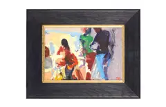 Untitled by Mark Pearson, oil on panel, offered Jan 2023