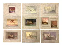 Untitled by Erotic Scenes, pencil and watercolour, offered Jan 2023