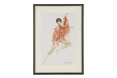 Untitled by Ronald Cobb, pencil and watercolour on paper, offered Jan 2023