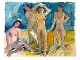 Untitled by Georg Mayer-Marton, watercolour on paper, offered Jan 2023