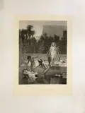 R. A. & RICHARD JOSEY (ENGRAVER) The Finding of Moses by Frederick Goodall, engraving, offered Jan 2023