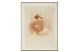 Untitled by Paul Belmondo, pencil, offered Jan 2023