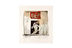 Untitled by Ralph Steadman, pencil, offered Jan 2023