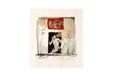 Untitled by Ralph Steadman, pencil, offered Jan 2023