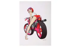 Untitled by Jamie Hewlett, lithograph, offered Jan 2023