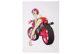 Untitled by Jamie Hewlett, lithograph, offered Jan 2023
