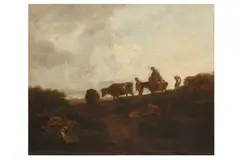Called barker of bath (1769-1847)* by Thomas Barker, oil on canvas, offered Jan 2023
