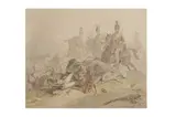 Untitled by Franz Joseph Manskirsch, ink and watercolour, offered Jan 2023