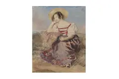 Untitled by William Henry Hunt, watercolour, offered Jan 2023