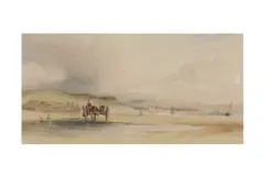 Untitled by Alfred Herbert, 1845, watercolour, offered Jan 2023