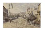 Untitled by John Burgess, watercolor, offered Jan 2023