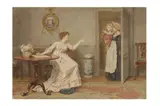 Untitled by George Goodwin Kilburne, watercolour, offered Jan 2023