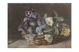 Untitled by Grace H. Hastie, 1878, watercolour and bodycolour, offered Jan 2023