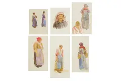 Untitled by Helen Allingham, watercolour on paper, offered Jan 2023