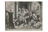 After federico barocci by Agostino Carracci, 1598, engraving, offered Jan 2023